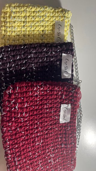 Bolso Crochet Hecho a Mano