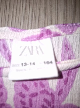 Mono Zara estampado floral talla 13-14 años