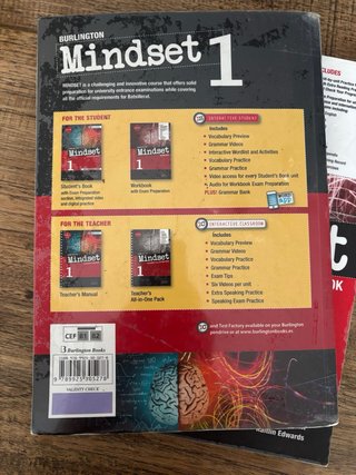 Mindset 1º Bachillerato Students Book Cataluña