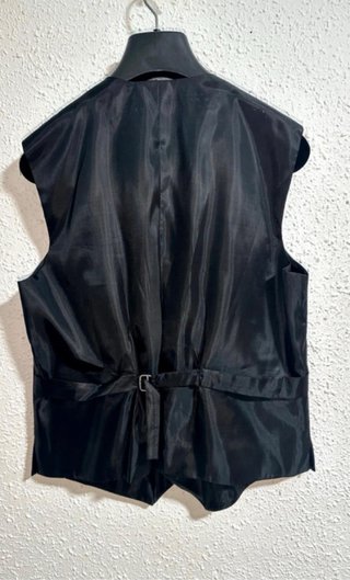 Traje elegante azul