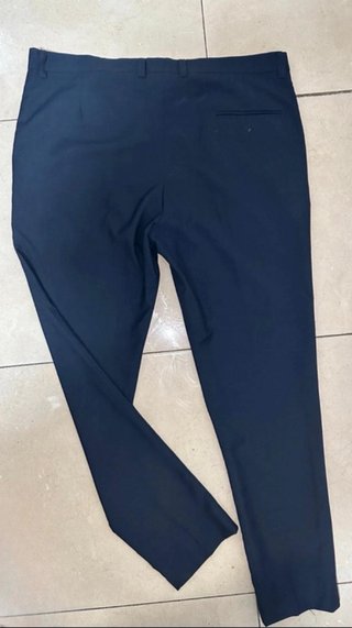 Traje elegante azul