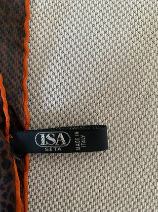 Foulard Isa in pura seta 38x160 cm