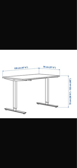 Escritorio Elevable Ikea