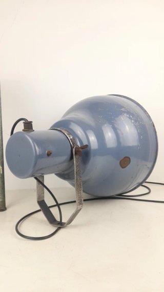 Lampada industriale vintage anni '50