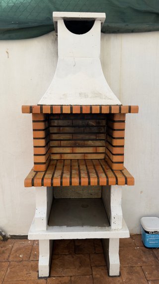 Barbacoa de obra prefabricada