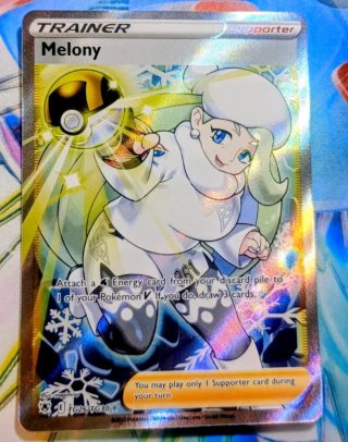Carta Pokémon Melony Trainer Supporter TG26/TG30