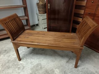 Banqueta de teca