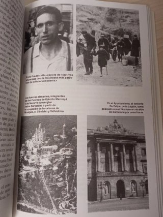 Libro Finales de enero, 1939 Caída de Barcelona