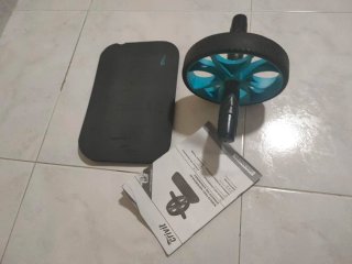 Rueda Abdominal + Asas para flexiones+ Esterilla