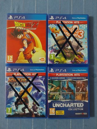 Vendo juegos ps4