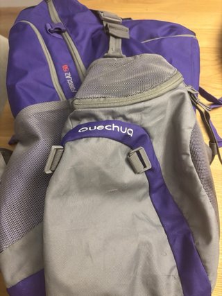 Mochila Quechua Forclaz 50L Lila