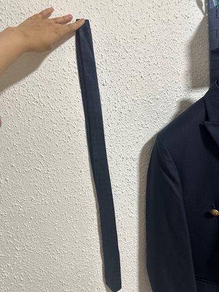 Traje azul marino doble botonadura