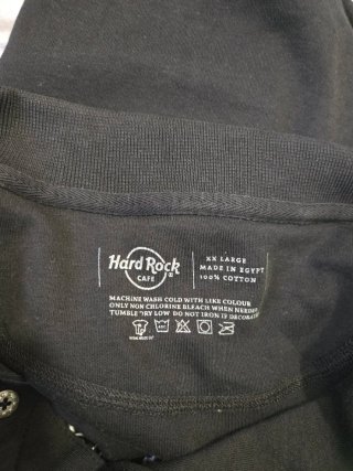 Polo Hard Rock Cafe Sharm El Sheikh Uomo Nero