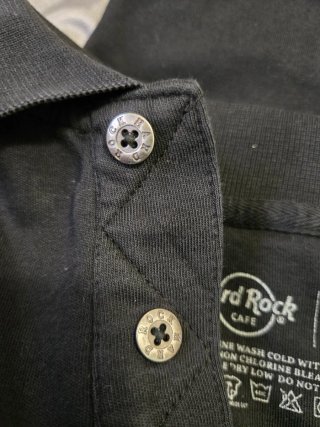 Polo Hard Rock Cafe Sharm El Sheikh Uomo Nero