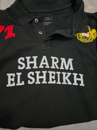 Polo Hard Rock Cafe Sharm El Sheikh Uomo Nero