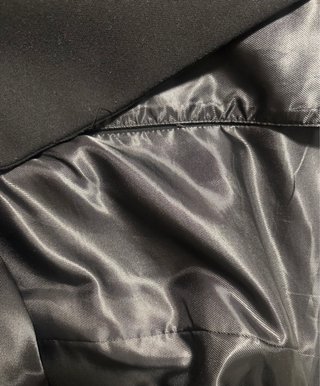 Abrigo Mango Negro Talla L