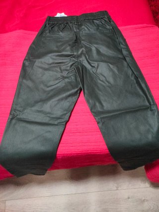 Pantalón Object T36 verde grisáceo oscuro