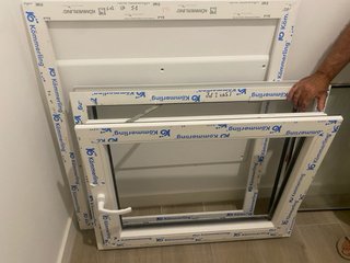 Ventana Kömmerling PVC Blanco