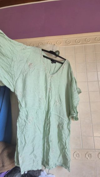 Copricostume verde taglia m oversise