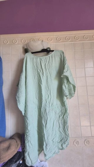 Copricostume verde taglia m oversise