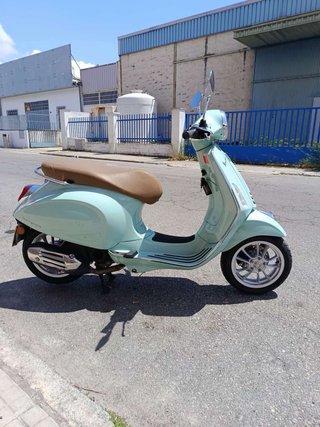 Vespa 50cc Verde 4 tiempos