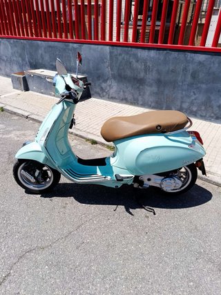 Vespa 50cc Verde 4 tiempos