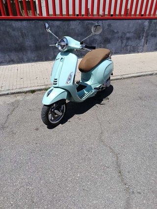 Vespa 50cc Verde 4 tiempos