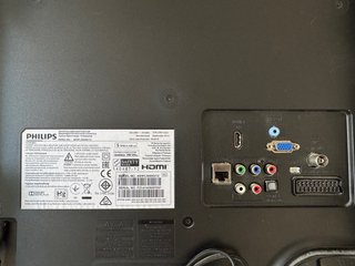 Televisor Philips 40” Negro