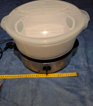 Vaporera Russell Hobbs con cestillo para arroz