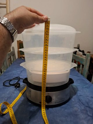 Vaporera Russell Hobbs con cestillo para arroz