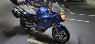BMW F800 ST 2012 Azul con Maletas
