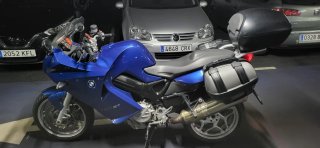 BMW F800 ST 2012 Azul con Maletas