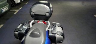 BMW F800 ST 2012 Azul con Maletas