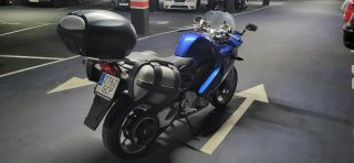BMW F800 ST 2012 Azul con Maletas