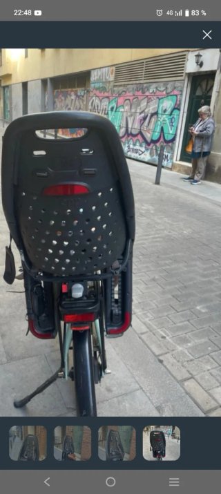 Asiento infantil para bicicleta Thule Yepp Maxi