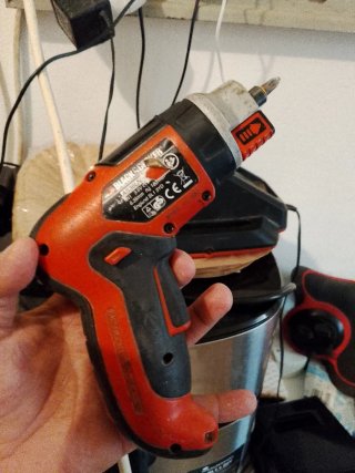 Taladro Black&Decker Litio Trabajo Construcción