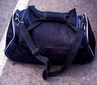 Bolsa de deporte Reebok grande negra