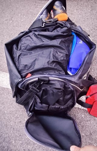 Bolsa de deporte Reebok grande negra