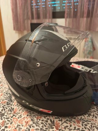 Casco Integral Moto LS2 Negro