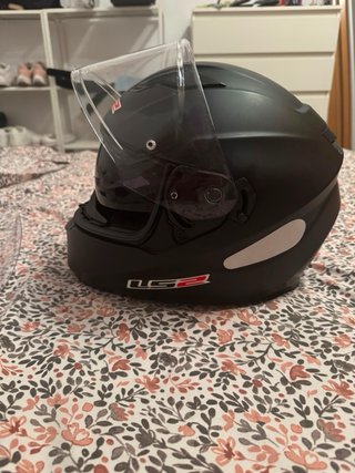 Casco Integral Moto LS2 Negro
