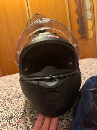 Casco Integral Moto LS2 Negro