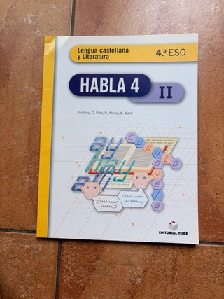 Libro lengua castellana y literatura 4to ESO