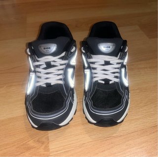 Zapatillas Dior B30 Negras y Blancas