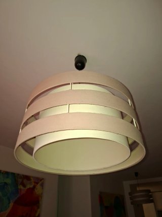 2 Lámparas Beige y marrón