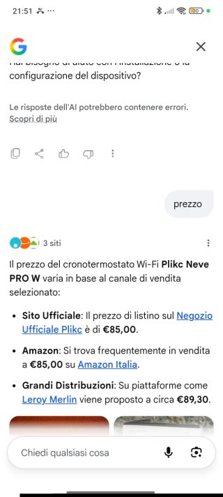 Plikc Neve Pro W Cronotermostato Digitale Wifi