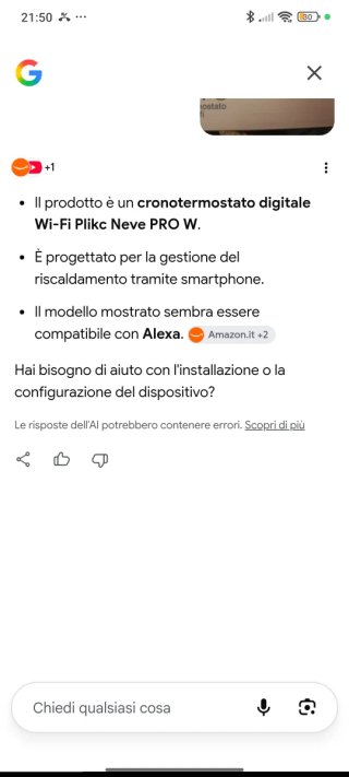Plikc Neve Pro W Cronotermostato Digitale Wifi