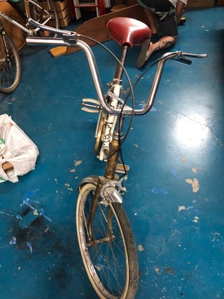 Bicicleta plegable vintage