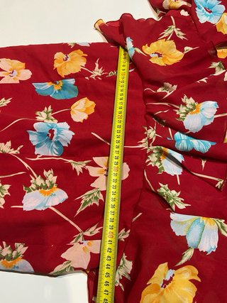 169 Vestido Flamenco Largo Estampado Flores