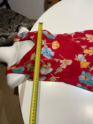 169 Vestido Flamenco Largo Estampado Flores