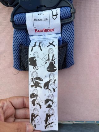 Mochila Portabebés BabyBjörn Azul
